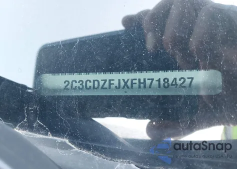 2015 Dodge Challenger R/T Scat Pack z USA, uszkodzony, nr VIN 2C3CDZFJXFH718427